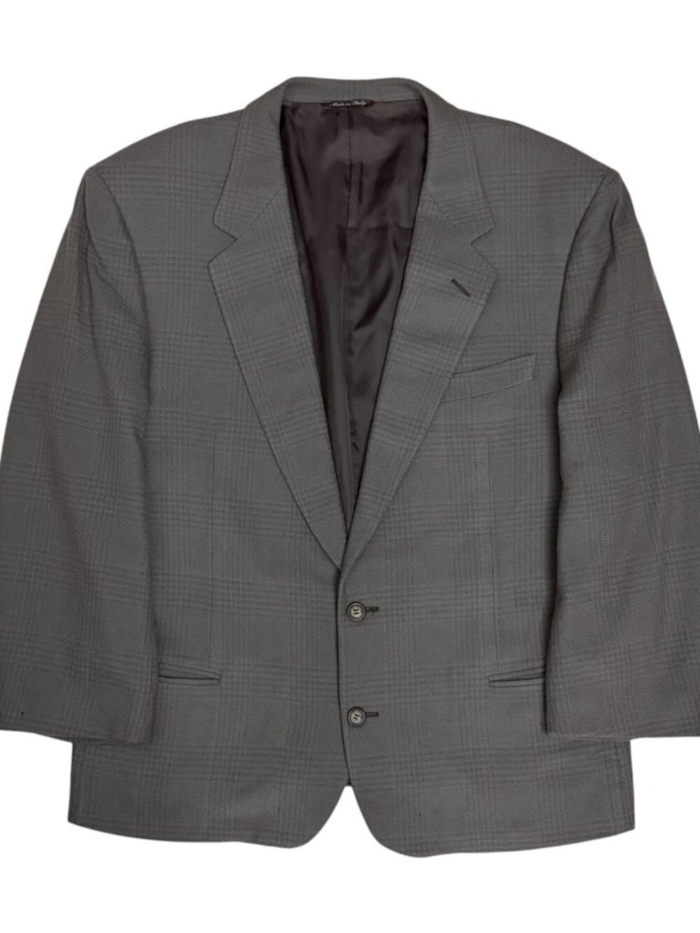 $2,000 CANALI Luxury WOOL Blazer Sport Coat Business Casual Plaid Jacket Men 44L